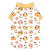 Pumpkins And Petals - Flutter Waist Tee